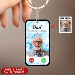 The Call I Wish I Could Take Memorial Sympathy Gift - Personalized Acrylic Keychain