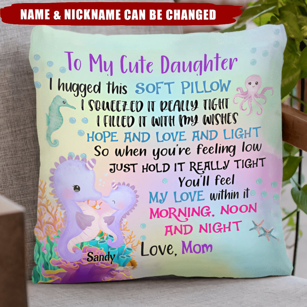To My Granddaughter Pillow - Gift from Grandma, Granddaughter gift