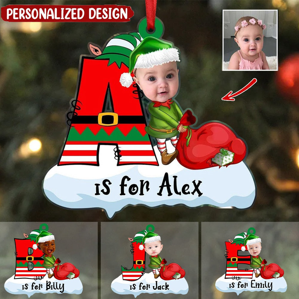 Personalized Acrylic Ornament Custom Photo For Christmas