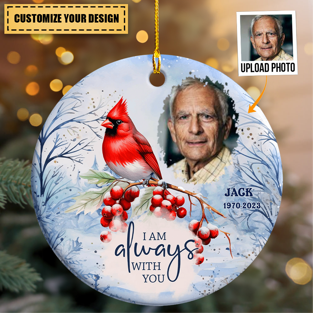 I am Always With You Personalized Ornament