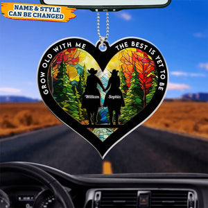 God Blessed The Broken Road That Led Me To You - Personalized Car Ornament