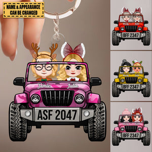 Off-road Car Keychain Ornament, Gift For Couples, Husband, Wife, Friends